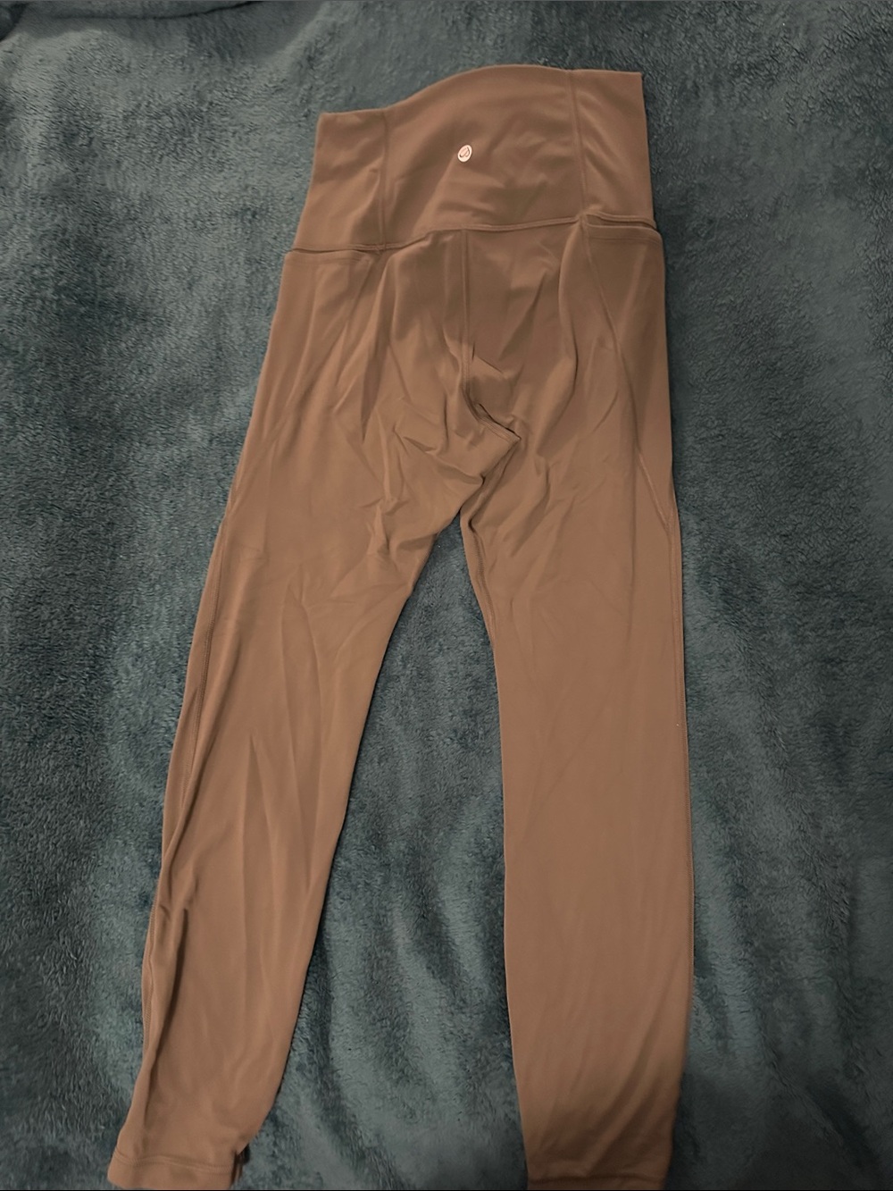 CRZ Yoga high waisted super soft high rise legging. Army green